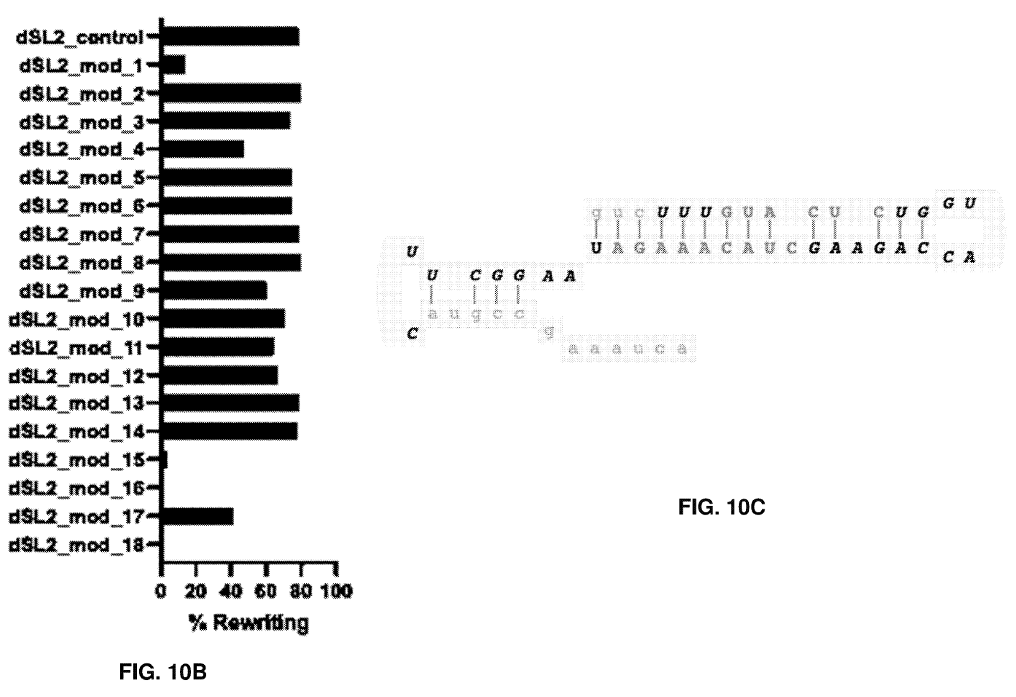 Figure 4: Chemical modification impact on rewriting performance
